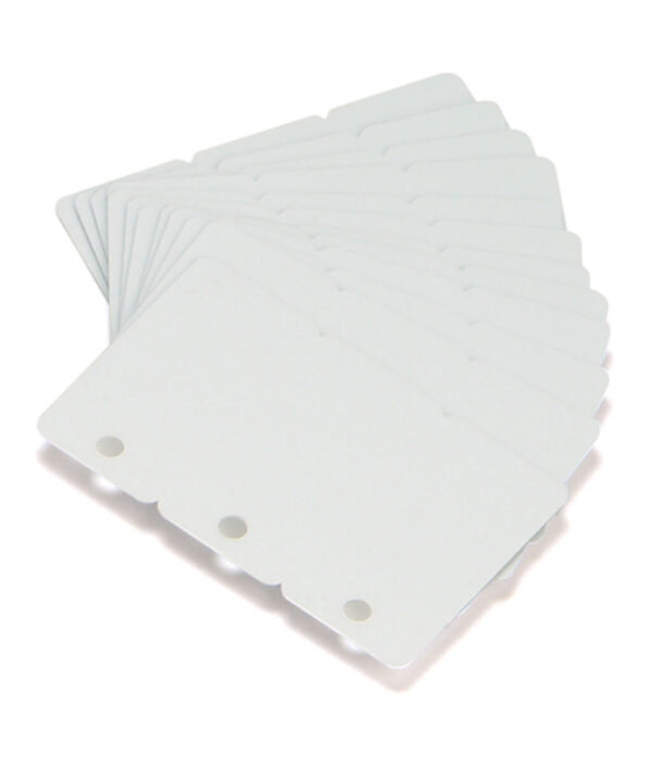 Plastkort Vita 3-up breakaway key tag, 500kort/förp